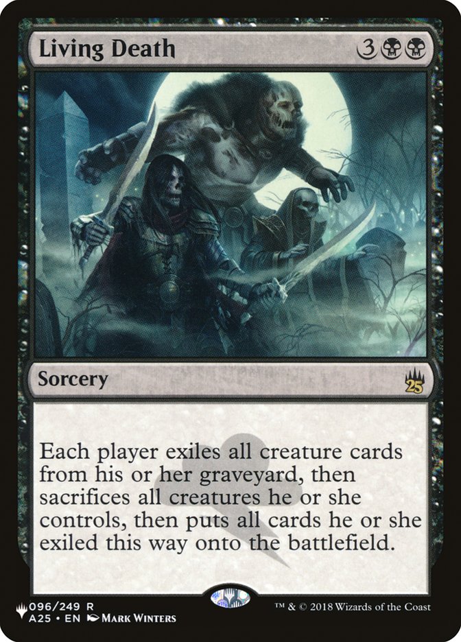 Living Death [The List] | Jomio and Rueliete's Cards and Comics