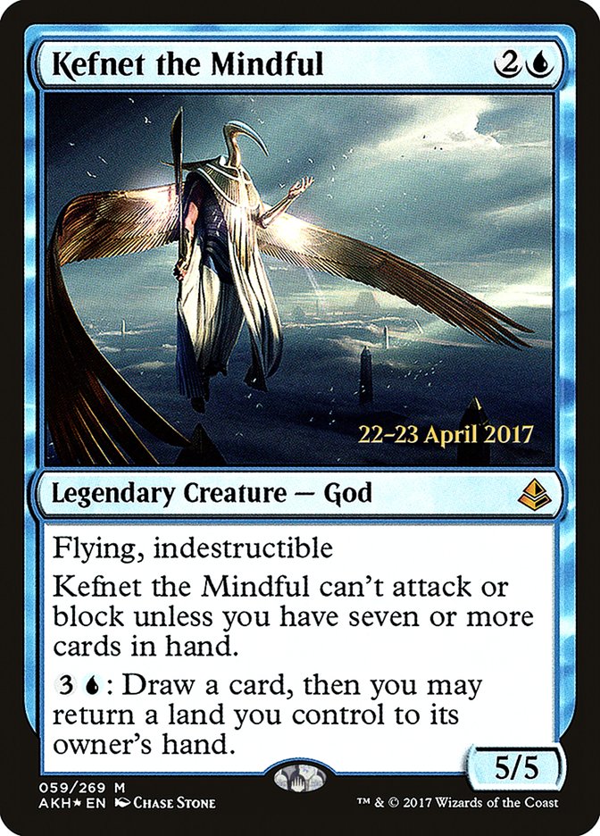 Kefnet the Mindful [Amonkhet Prerelease Promos] | Jomio and Rueliete's Cards and Comics