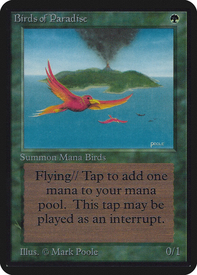 Birds of Paradise [Alpha Edition] | Jomio and Rueliete's Cards and Comics