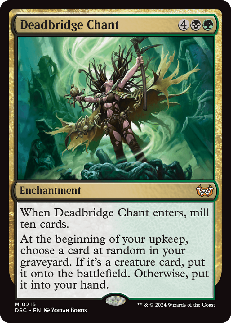Deadbridge Chant [Duskmourn: House of Horror Commander] | Jomio and Rueliete's Cards and Comics