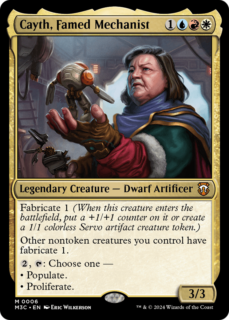Cayth, Famed Mechanist [Modern Horizons 3 Commander] | Jomio and Rueliete's Cards and Comics