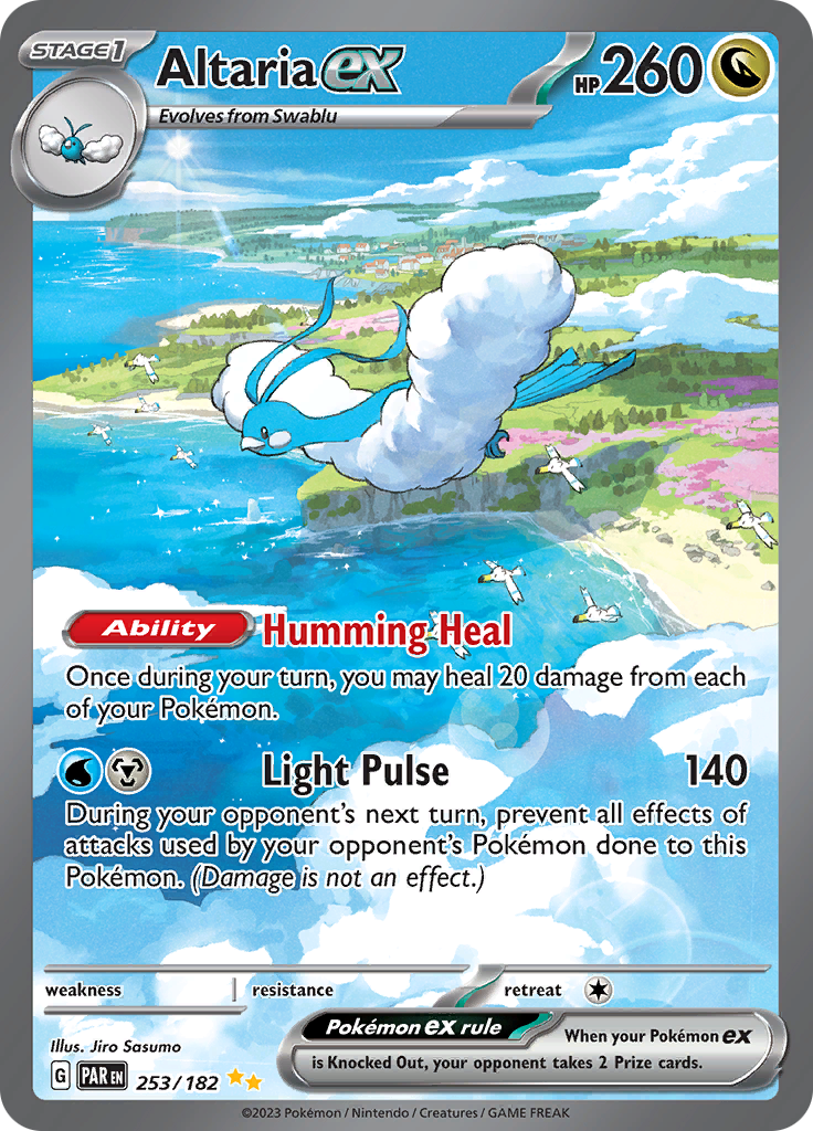 Altaria ex (253/182) [Scarlet & Violet: Paradox Rift] | Jomio and Rueliete's Cards and Comics