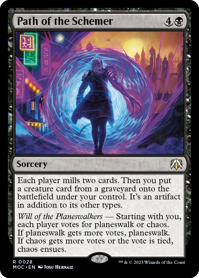 Path of the Schemer [March of the Machine Commander] | Jomio and Rueliete's Cards and Comics