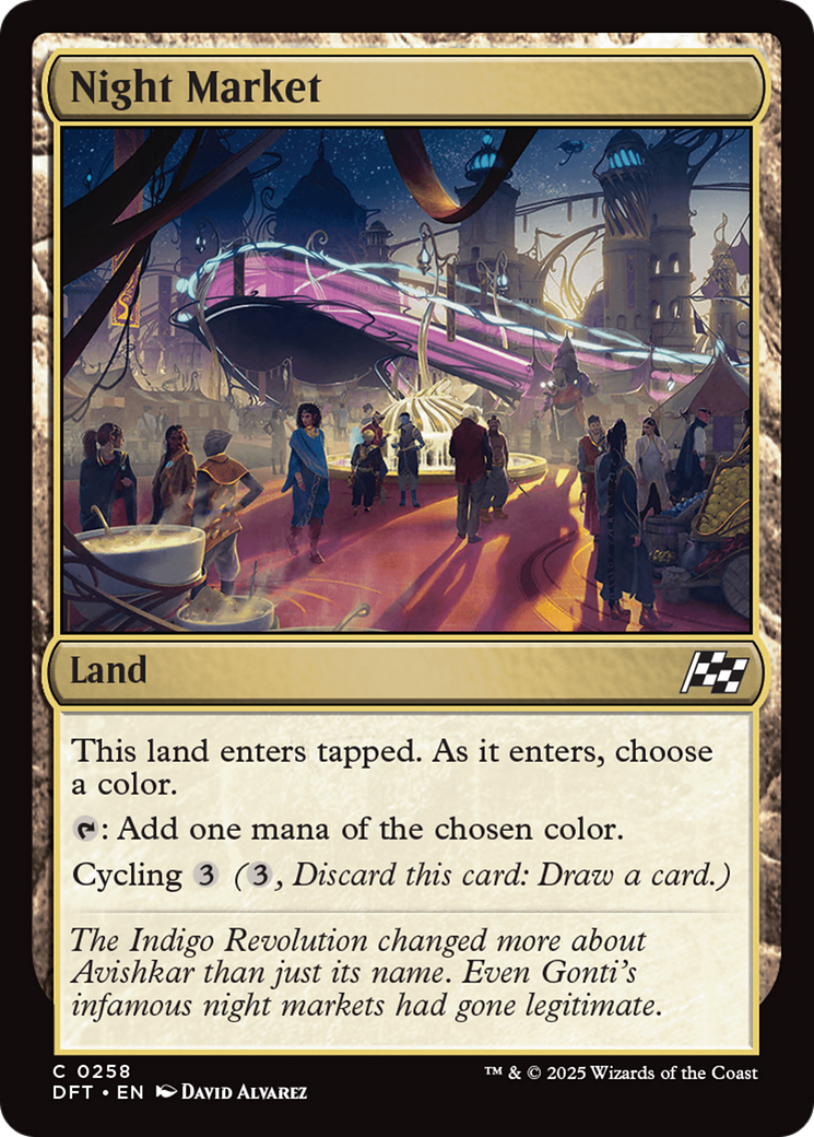 Night Market [Aetherdrift] | Jomio and Rueliete's Cards and Comics