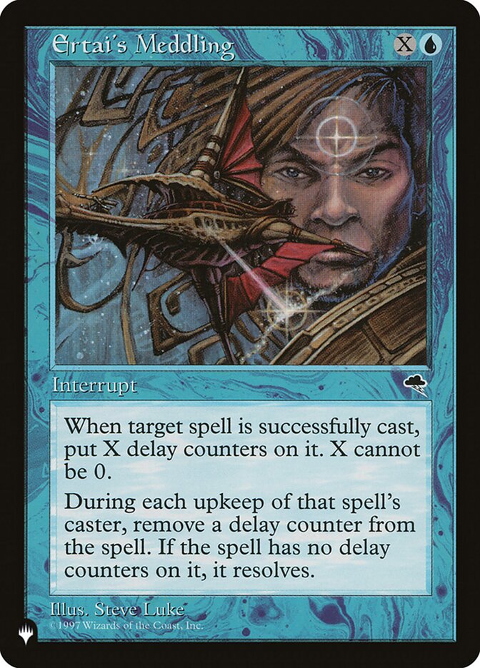Ertai's Meddling [The List] | Jomio and Rueliete's Cards and Comics