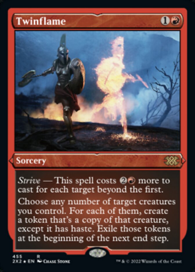 Twinflame (Foil Etched) [Double Masters 2022] | Jomio and Rueliete's Cards and Comics