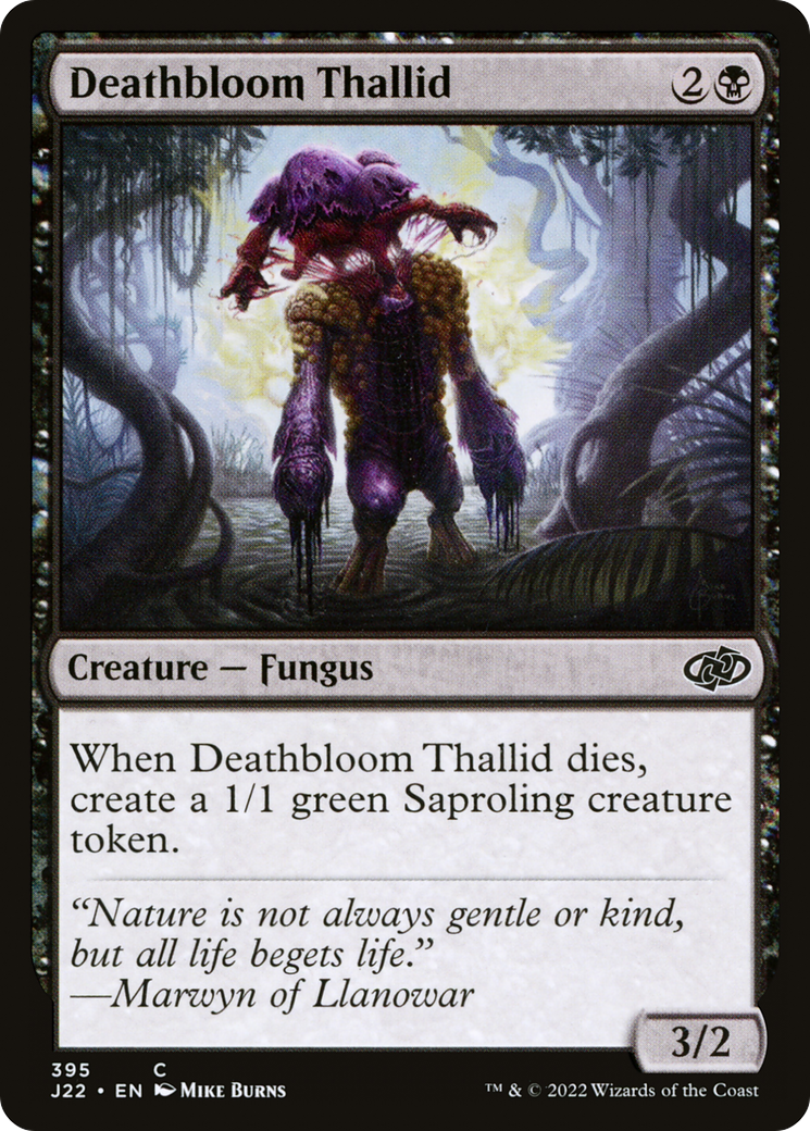 Deathbloom Thallid [Jumpstart 2022] | Jomio and Rueliete's Cards and Comics