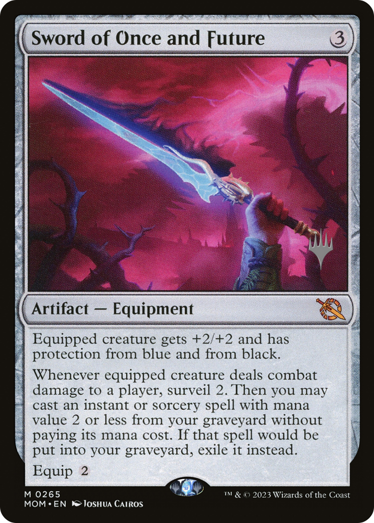 Sword of Once and Future (Promo Pack) [March of the Machine Promos] | Jomio and Rueliete's Cards and Comics