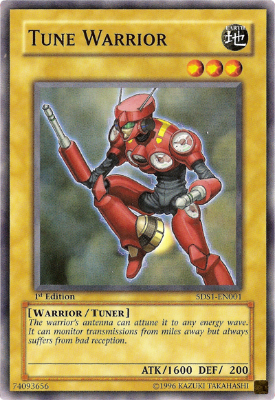 Tune Warrior [5DS1-EN001] Common | Jomio and Rueliete's Cards and Comics