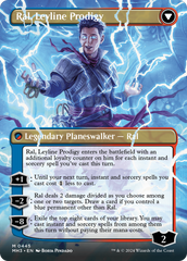 Ral, Monsoon Mage // Ral, Leyline Prodigy (Borderless) [Modern Horizons 3] | Jomio and Rueliete's Cards and Comics