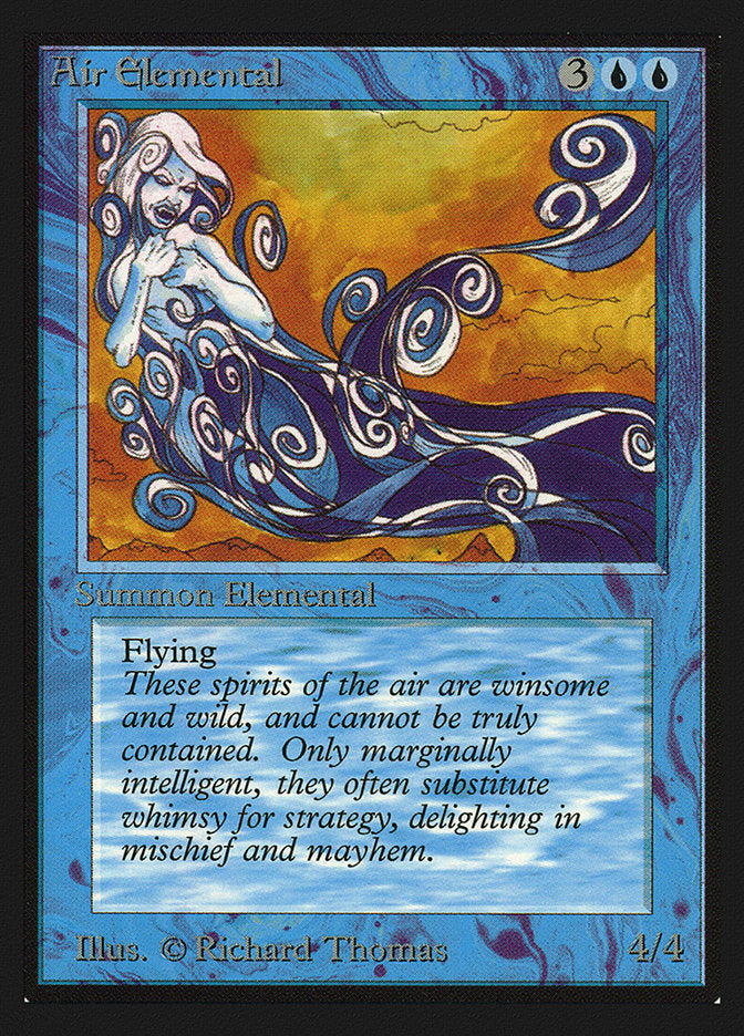 Air Elemental [International Collectors' Edition] | Jomio and Rueliete's Cards and Comics