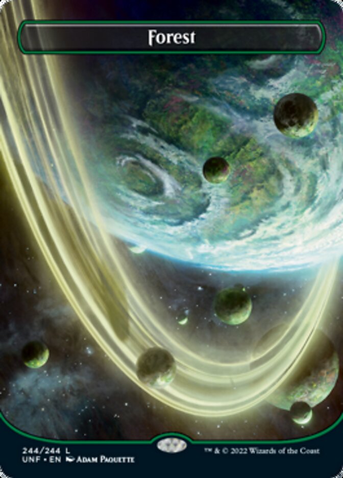 Forest (244) (Orbital Space-ic Land) [Unfinity] | Jomio and Rueliete's Cards and Comics