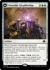 Unstable Glyphbridge // Sandswirl Wanderglyph [The Lost Caverns of Ixalan] | Jomio and Rueliete's Cards and Comics