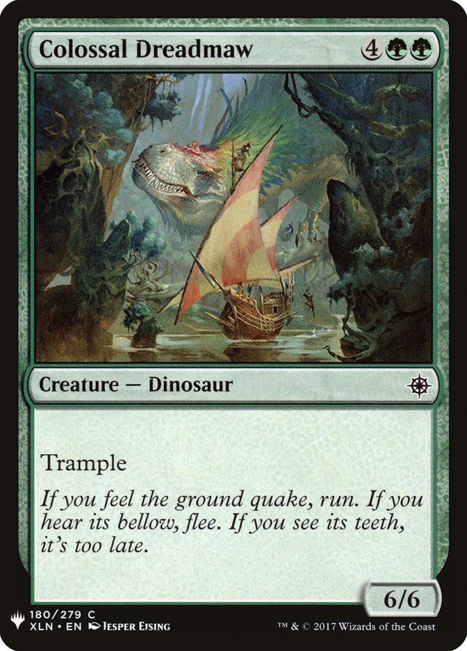 Colossal Dreadmaw [Mystery Booster] | Jomio and Rueliete's Cards and Comics