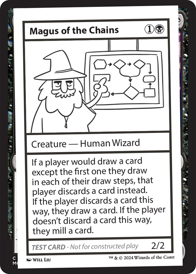 Magus of the Chains [Mystery Booster 2 Playtest Cards] | Jomio and Rueliete's Cards and Comics