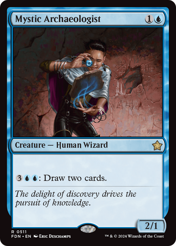 Mystic Archaeologist [Foundations] | Jomio and Rueliete's Cards and Comics