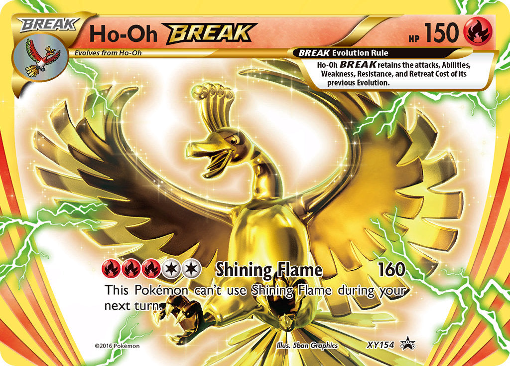 Ho-Oh BREAK (XY154) [XY: Black Star Promos] | Jomio and Rueliete's Cards and Comics