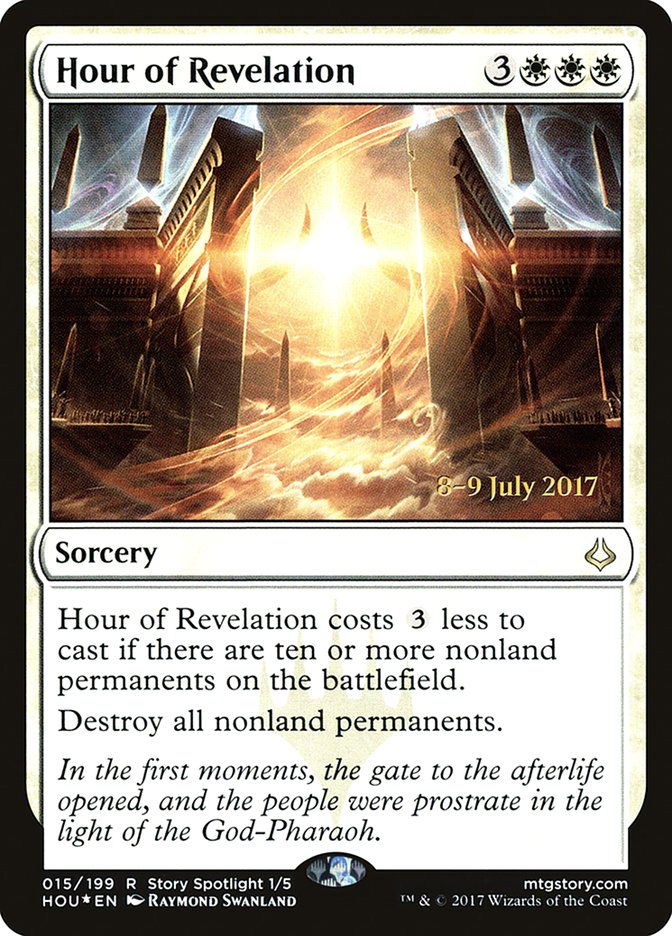 Hour of Revelation [Hour of Devastation Prerelease Promos] | Jomio and Rueliete's Cards and Comics