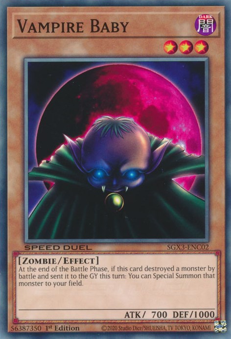 Vampire Baby [SGX3-ENC02] Common | Jomio and Rueliete's Cards and Comics