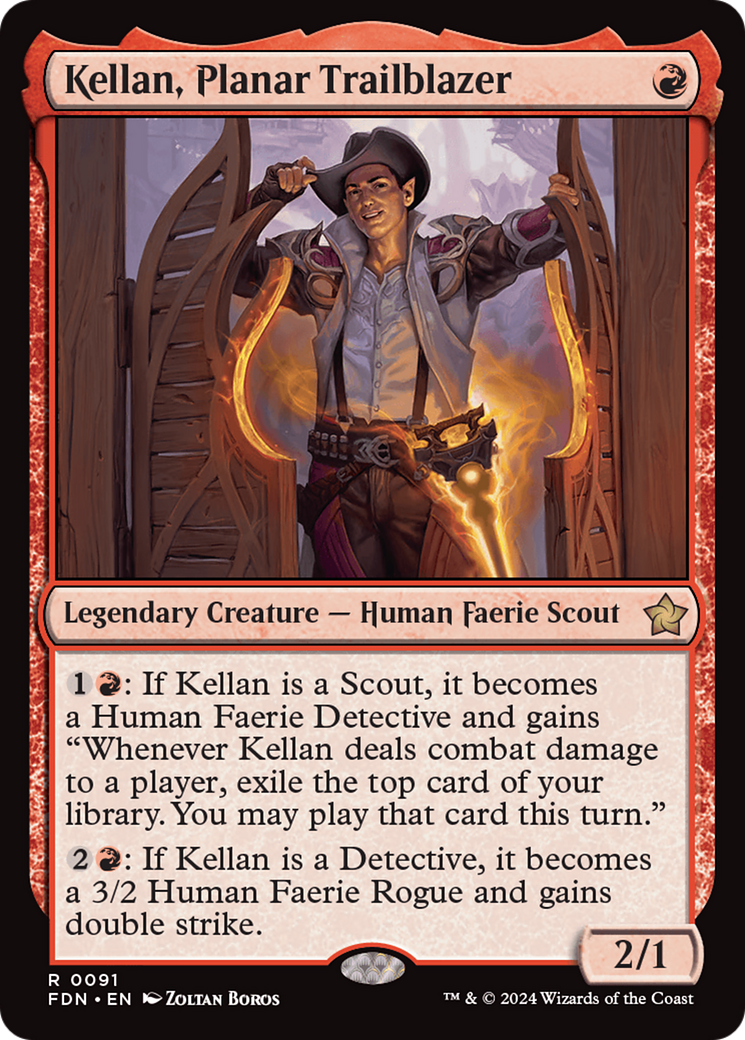 Kellan, Planar Trailblazer [Foundations] | Jomio and Rueliete's Cards and Comics