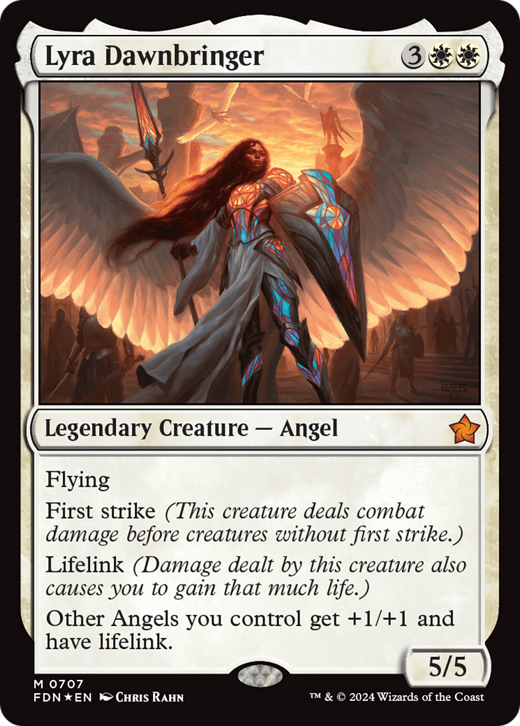 Lyra Dawnbringer [Foundations] | Jomio and Rueliete's Cards and Comics