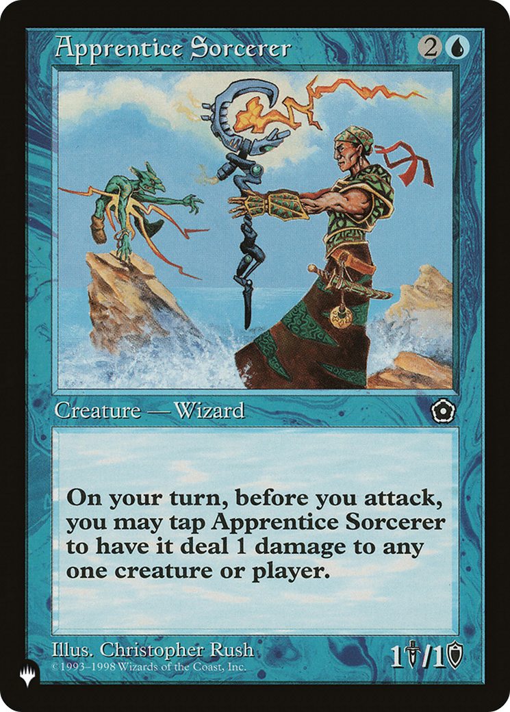 Apprentice Sorcerer [The List] | Jomio and Rueliete's Cards and Comics