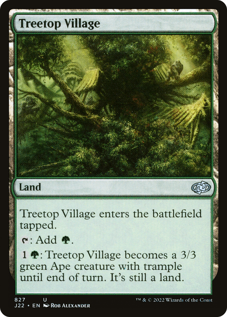 Treetop Village [Jumpstart 2022] | Jomio and Rueliete's Cards and Comics