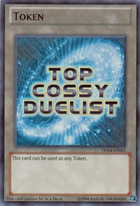 Top Ranked COSSY Duelist Token (Blue) [TKN4-EN005] Ultra Rare | Jomio and Rueliete's Cards and Comics