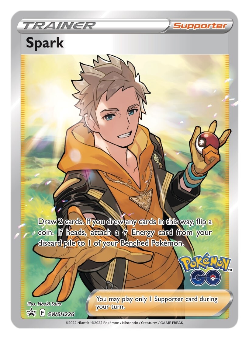 Spark (SWSH226) [Sword & Shield: Black Star Promos] | Jomio and Rueliete's Cards and Comics