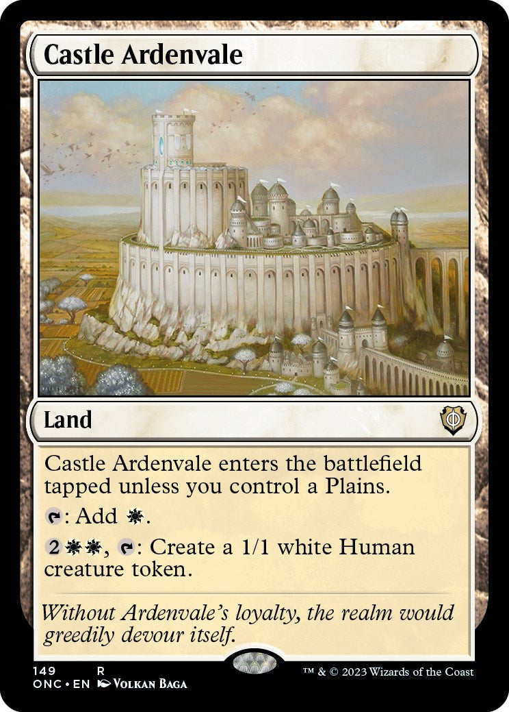 Castle Ardenvale [Phyrexia: All Will Be One Commander] | Jomio and Rueliete's Cards and Comics