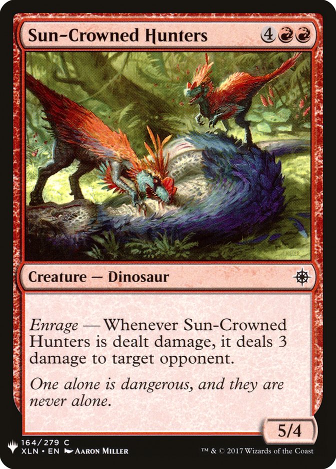 Sun-Crowned Hunters [Mystery Booster] | Jomio and Rueliete's Cards and Comics