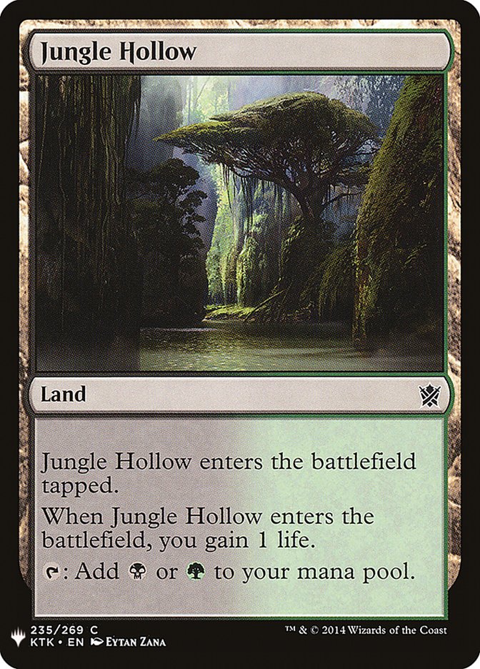 Jungle Hollow [Mystery Booster] | Jomio and Rueliete's Cards and Comics