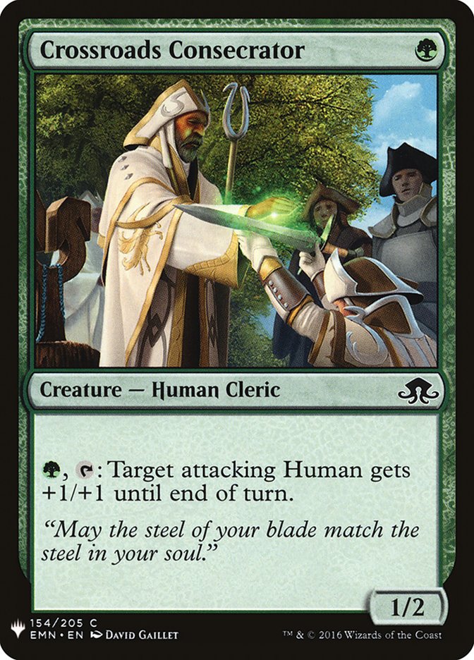 Crossroads Consecrator [Mystery Booster] | Jomio and Rueliete's Cards and Comics