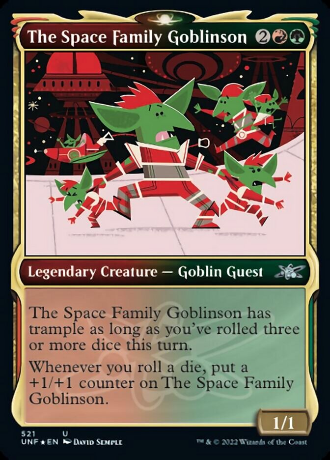 The Space Family Goblinson (Showcase) (Galaxy Foil) [Unfinity] | Jomio and Rueliete's Cards and Comics
