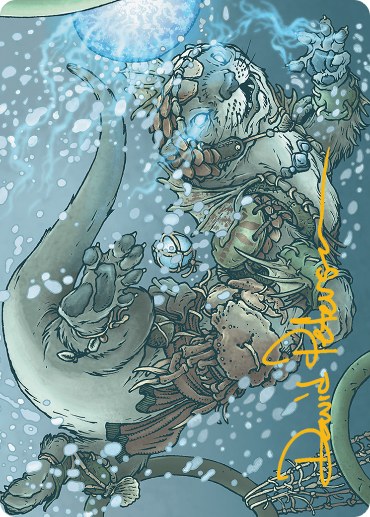 Kitsa, Otterball Elite Art Card (Gold-Stamped Signature) [Bloomburrow Art Series] | Jomio and Rueliete's Cards and Comics