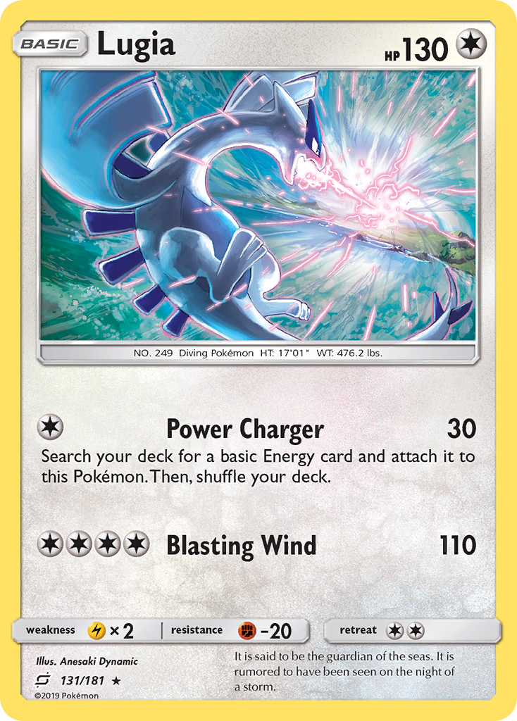 Lugia (131/181) [Sun & Moon: Team Up] | Jomio and Rueliete's Cards and Comics