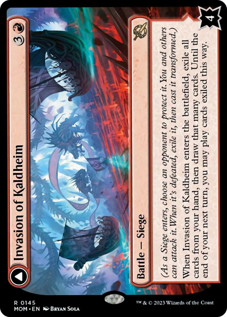 Invasion of Kaldheim // Pyre of the World Tree [March of the Machine] | Jomio and Rueliete's Cards and Comics