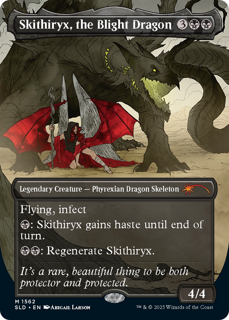 Skithiryx, the Blight Dragon [Secret Lair Drop Series] | Jomio and Rueliete's Cards and Comics