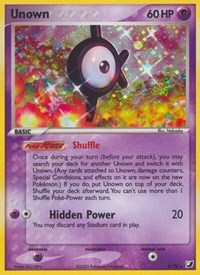 Unown (K) (K/28) [EX: Unseen Forces] | Jomio and Rueliete's Cards and Comics