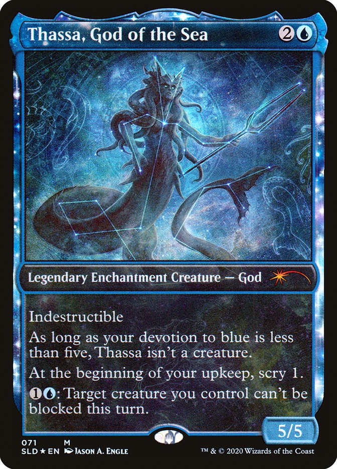 Thassa, God of the Sea [Secret Lair Drop Series] | Jomio and Rueliete's Cards and Comics