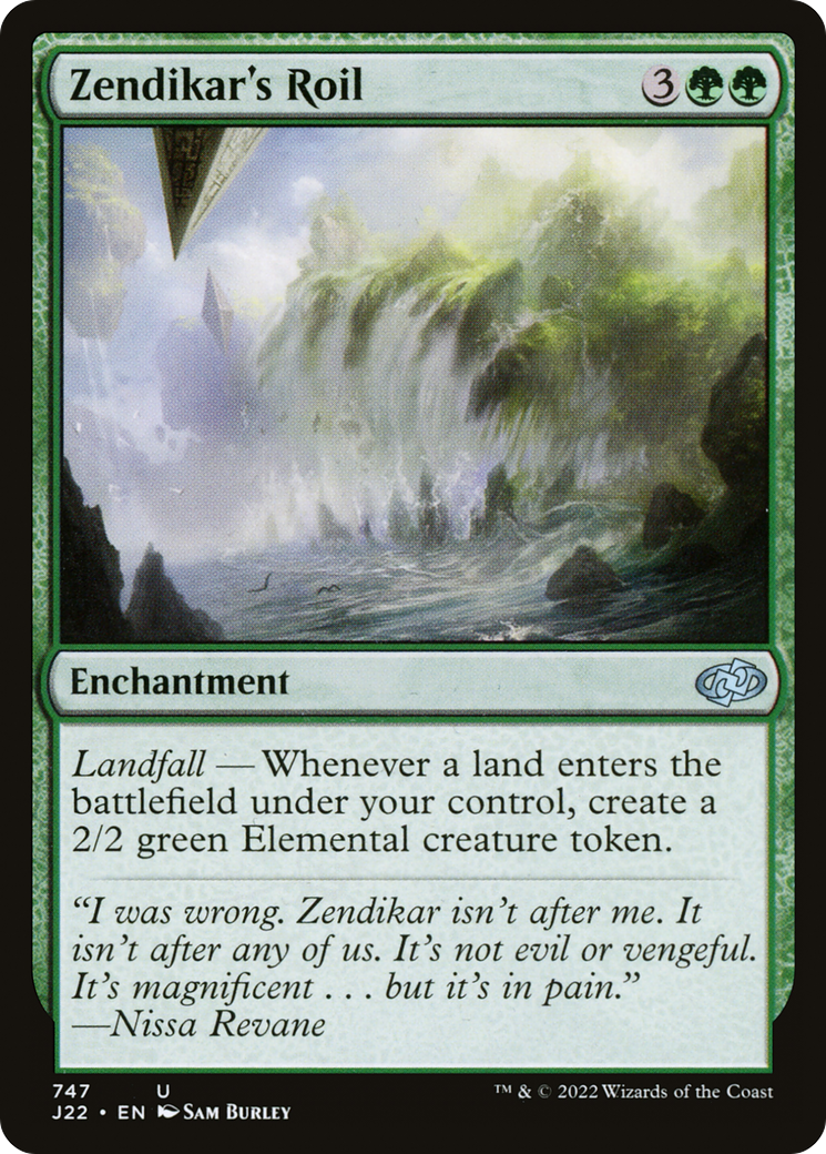 Zendikar's Roil [Jumpstart 2022] | Jomio and Rueliete's Cards and Comics