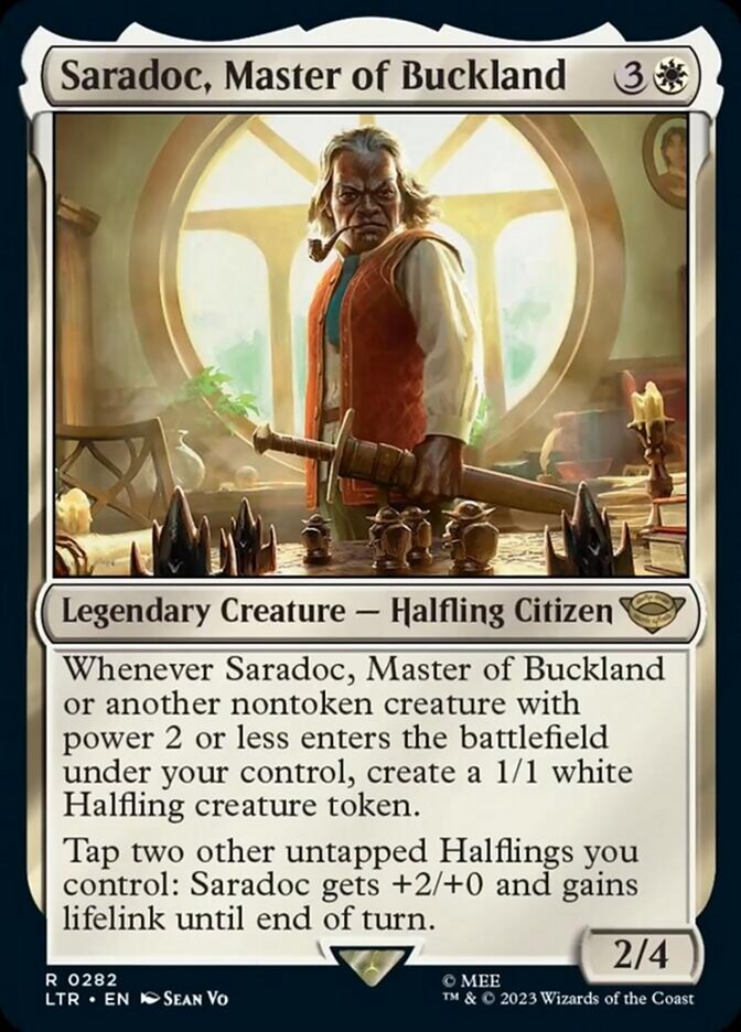 Saradoc, Master of Buckland [The Lord of the Rings: Tales of Middle-Earth] | Jomio and Rueliete's Cards and Comics