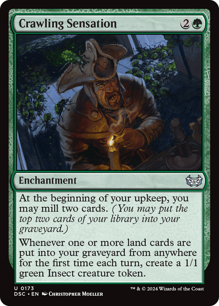 Crawling Sensation [Duskmourn: House of Horror Commander] | Jomio and Rueliete's Cards and Comics