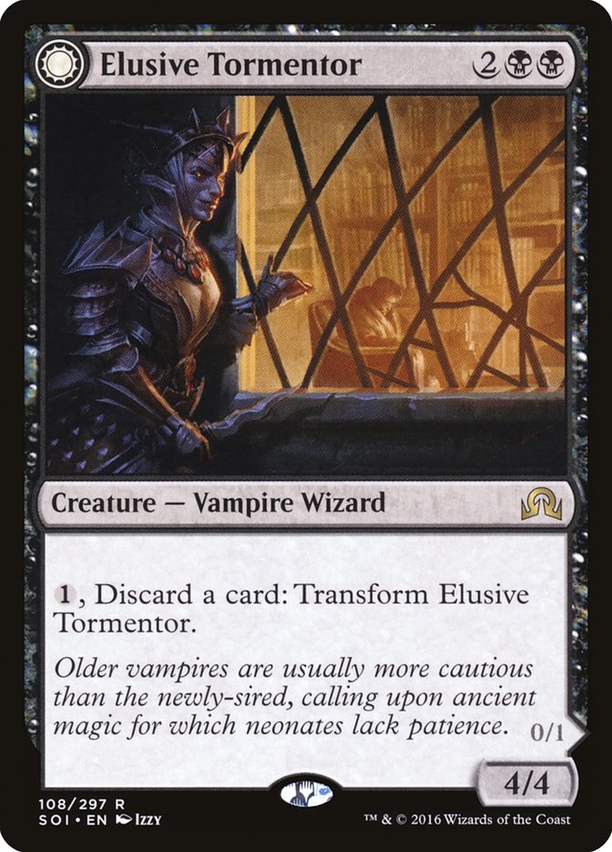 Elusive Tormentor // Insidious Mist [Shadows over Innistrad] | Jomio and Rueliete's Cards and Comics