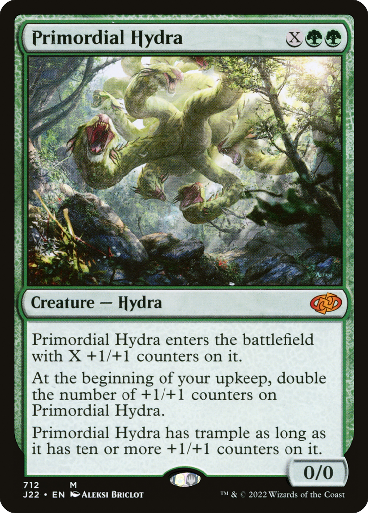 Primordial Hydra [Jumpstart 2022] | Jomio and Rueliete's Cards and Comics