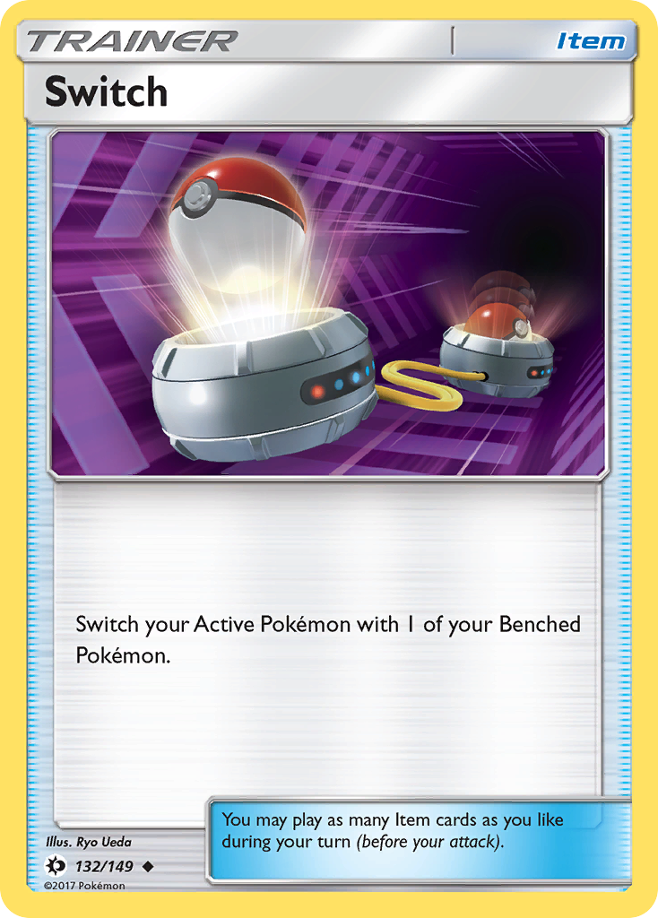 Switch (132/149) [Sun & Moon: Base Set] | Jomio and Rueliete's Cards and Comics
