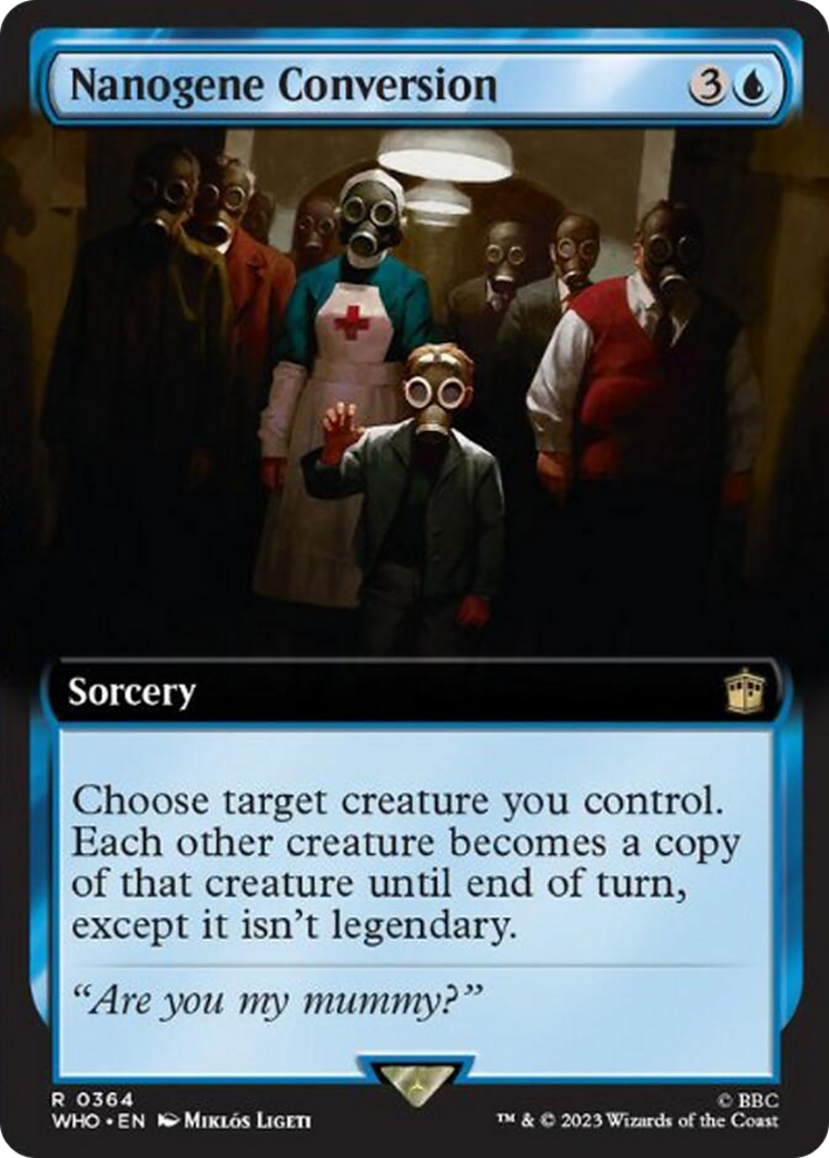 Nanogene Conversion (Extended Art) [Doctor Who] | Jomio and Rueliete's Cards and Comics