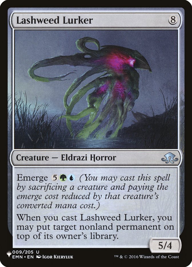 Lashweed Lurker [The List] | Jomio and Rueliete's Cards and Comics