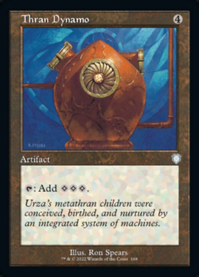 Thran Dynamo (Retro) [The Brothers' War Commander] | Jomio and Rueliete's Cards and Comics