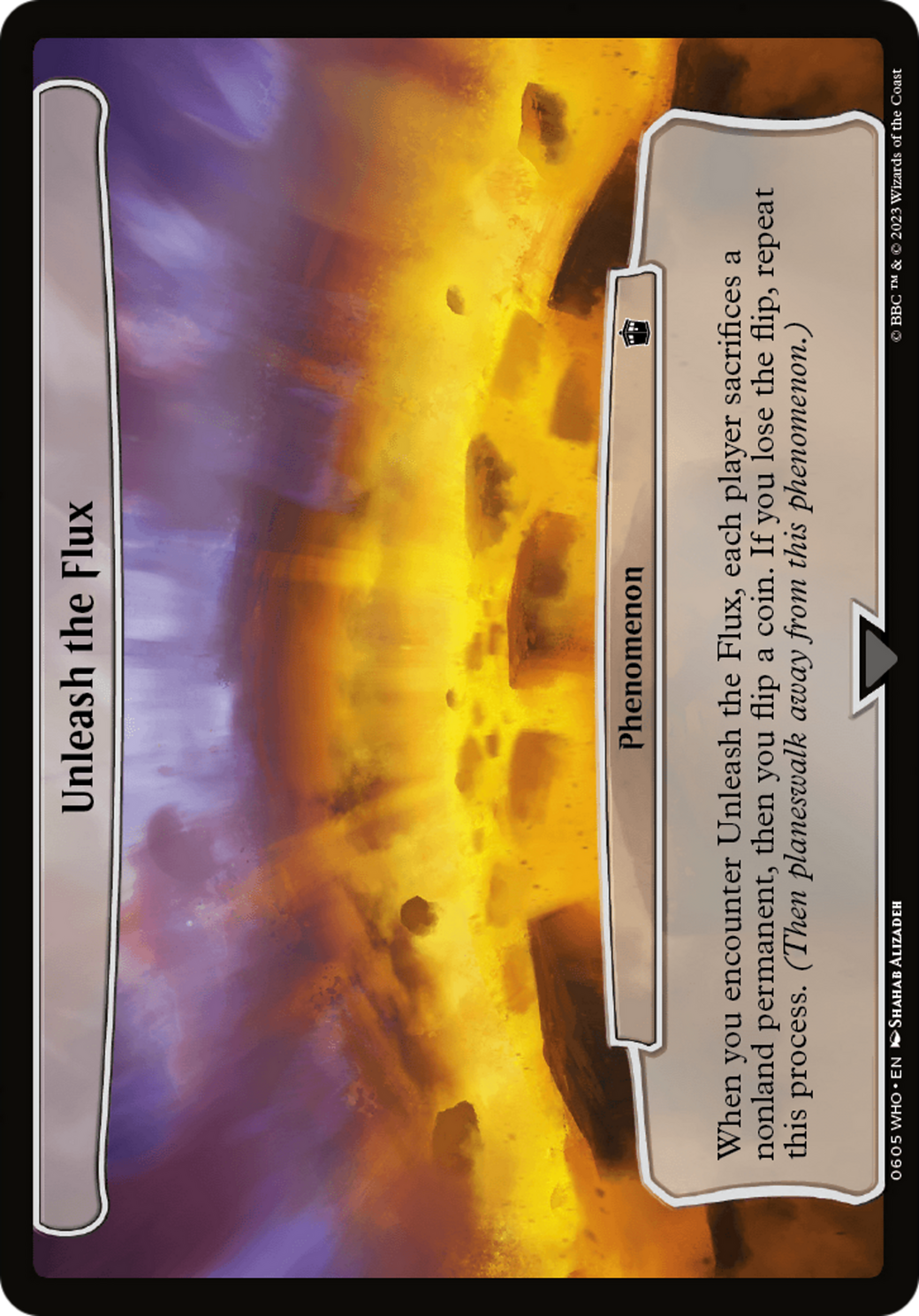 Unleash the Flux [Doctor Who] | Jomio and Rueliete's Cards and Comics